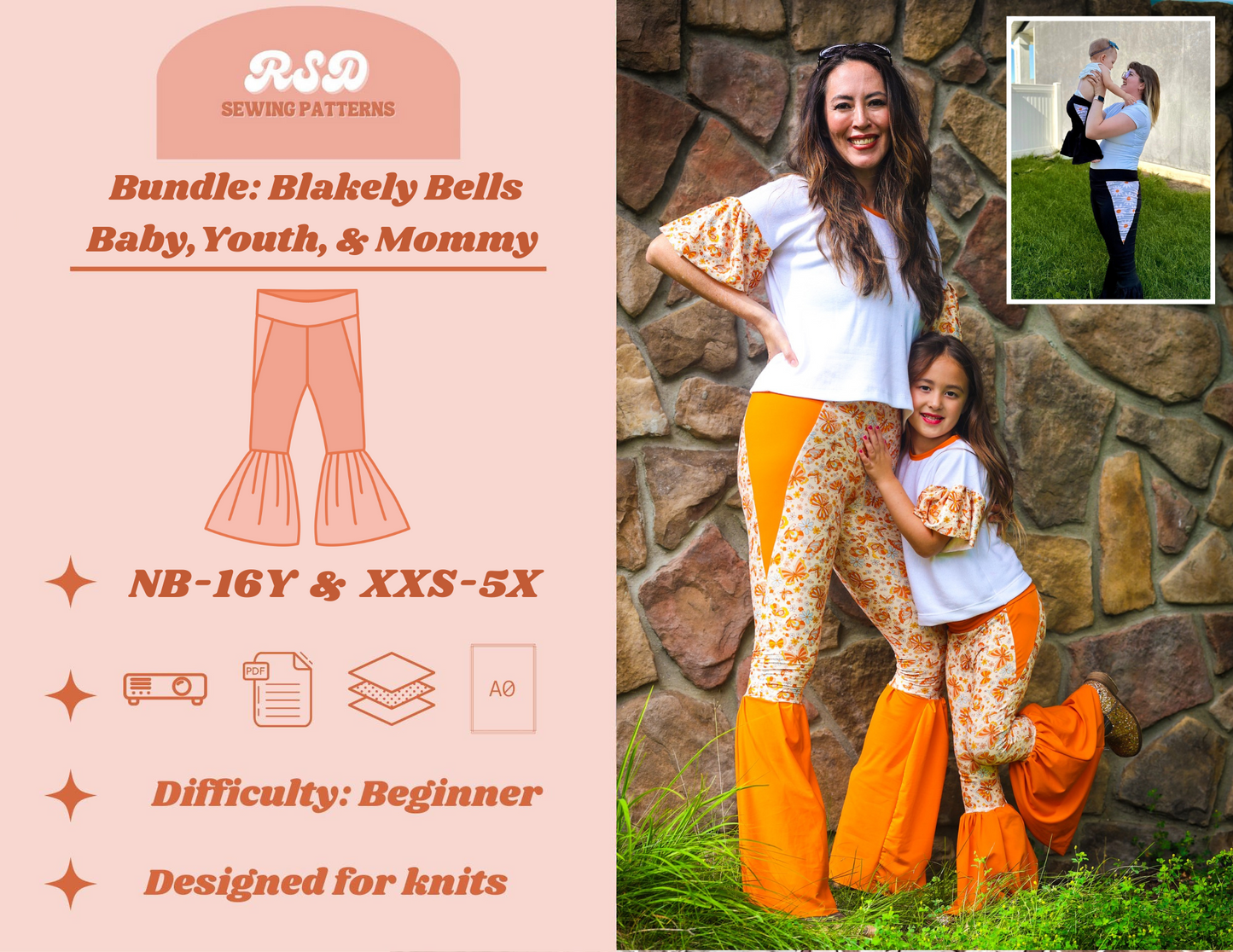 Baby, Youth, & Mommy Blakely Bells Bundle PDF