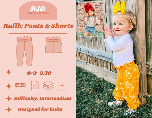 Ruffle Pants/Shorts PDF