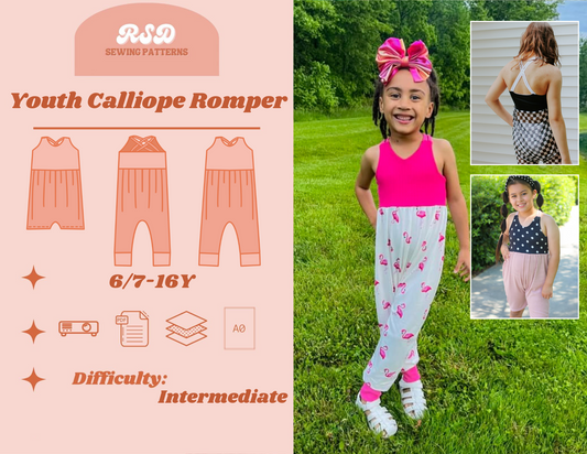 Youth Calliope Romper PDF