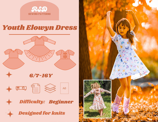 Youth Elowyn Dress PDF