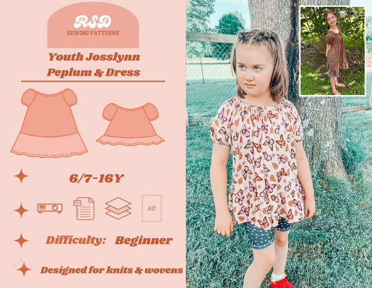 Youth Josslynn Peplum & Dress PDF