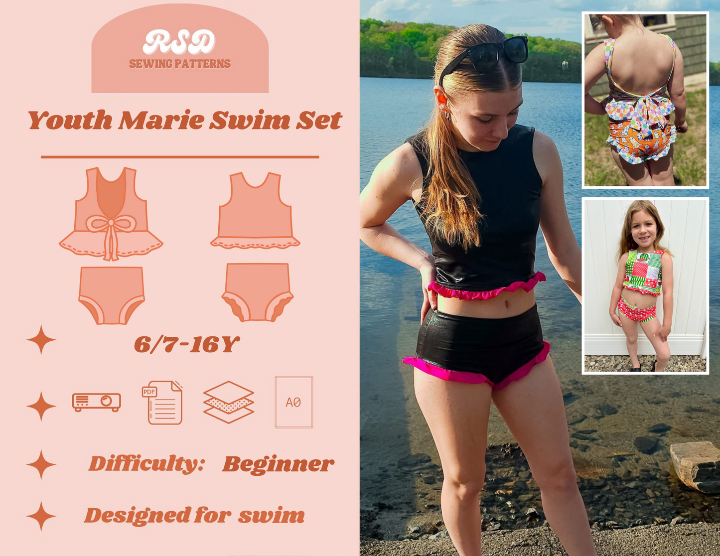 Youth Marie Swim Set PDF