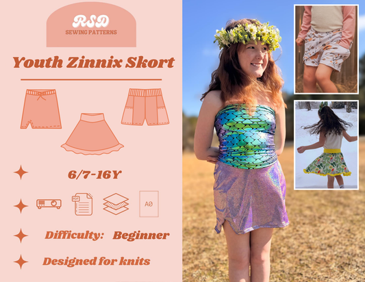 Youth Zinnix Skort PDF