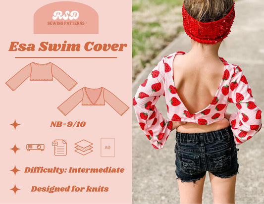 Esabel Swim Cover Top PDF
