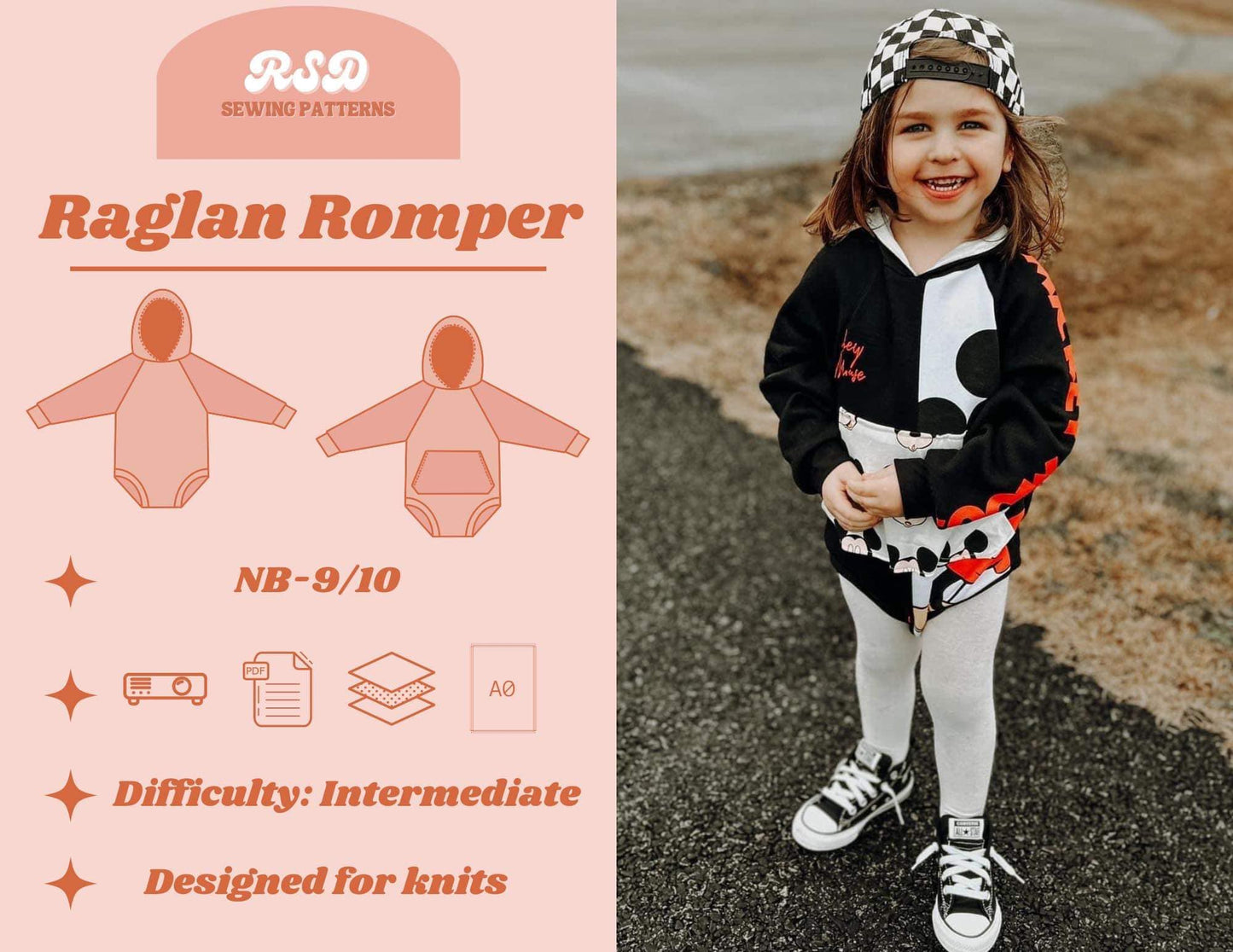 Raglan Romper PDF